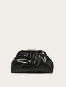 Women's Pleated Cloud Clutch Bag, Large Capacity And Multifunctional, Fashion Minimalist Design, Suitable For Shopping And Outings