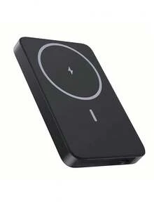 5000mAh磁吸式无线充电宝 – 超薄Qi2认证15W快充便携式电池组，强磁吸附，USB-C兼容充电器，兼容 17/16/15/14/13/12系列，非常适合旅行、户外活动和日常备用，适用于办公室、宿舍和家庭。 - 彩色 - 查看 1