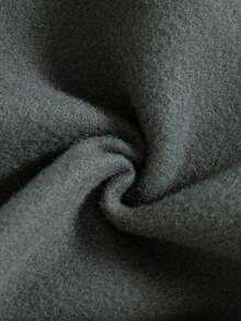 2pcs Baby Girls' Casual Butterfly Print Drop Shoulder Crew Neck Long Sleeve Sweatshirt And Pants Set, Thermal Lined Hoodie And Trousers Outfit, Autumn/Winter - Dark Grey - View 10