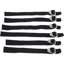 POCREATION Correas de Protección de la Espinilla del Receptor, Correas de Protección de la Espinilla, Correas de Protección de Piernas de Béisbol de 6 Piezas de Béisbol de 6 Piezas. - 1 - Ver 1