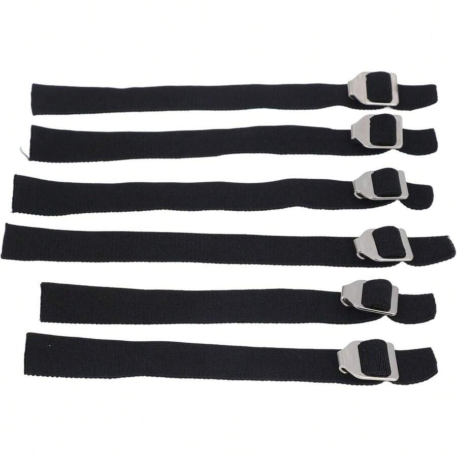 POCREATION Correas de Protección de la Espinilla del Receptor, Correas de Protección de la Espinilla, Correas de Protección de Piernas de Béisbol de 6 Piezas de Béisbol de 6 Piezas. - 1 - Ver 1