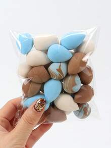 Bộ 10/20/30/50/100 miếng bông trang điểm mini, bông tán kem nền, hoàn hảo cho kem nền dạng lỏng, kem và phấn, bông trang điểm nhiều màu, bông trang điểm nền không chứa latex, dùng được cả khô và ướt, phù hợp với mọi loại da, quà tặng, đồ dùng du lịch, đồ giá rẻ, vật dụng cần thiết khi đi du lịch. - Nhiều màu - Xem 15