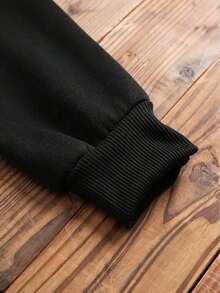 HoodieWomen's Casual Thick Pullover - Machine Washable Crew Neck All-Season Comfortable Top, Diet Pattern Print Design, Easy Versatile Sweatshirt - Plus Size Loose-Fitting Crew Neck Sweatshirts - Unisex Fall & Winter Clothing For Daily Wear & Casual GatheringsLoose And Comfortablewinter Clothes For Women - 灰色 - 查看 11