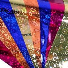 Floral Wrapping Paper, Gift Wrapping Paper For Weddings, Parties, Valentines, Birthdays, Suitable For DIY Flower Bouquets, Solid Color Paper, Gift Box Filler, DIY Craft Decoration - Star Orange - View 5