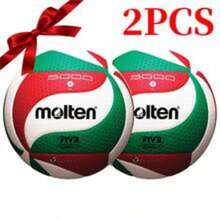 Molten FLISTATEC Volleyball Double Pack, Perfect Gift Giving, Experience The Ultimate Joy Of Volleyball, And Fully Enjoy The Passion And Happiness Of Sports! - Multicolor Two Pack - 查看 9