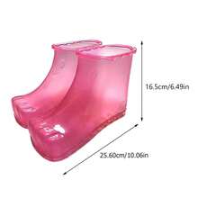Portable Foot Bath Basin For Pedicure And Heat Therapy Relaxation - For Foot Relaxation, Fragrance-Free, Requires No Electricity Or Batteries.