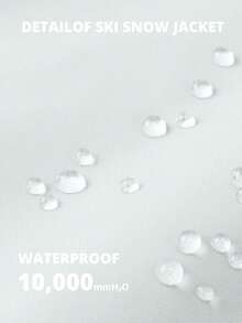 CAMEL CROWN Women Winter Coat Waterproof Ski Jacket With Thermal Lined Windproof For Snow Rain Outdoor Hiking Mountain - Grey - View 3