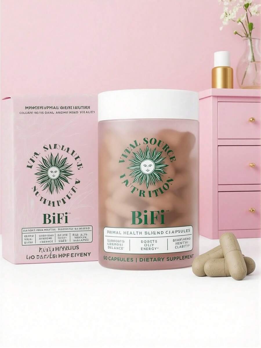 BiFi Primal Health Blend Capsules Dietary Supplement For Women Supports Hormonal Balance Boosts Daily Energy Sharpens Mental Clarity 60 Capsules Premium Vital Source Nutrition Formula For Vitality And Well Being - - - 查看 1