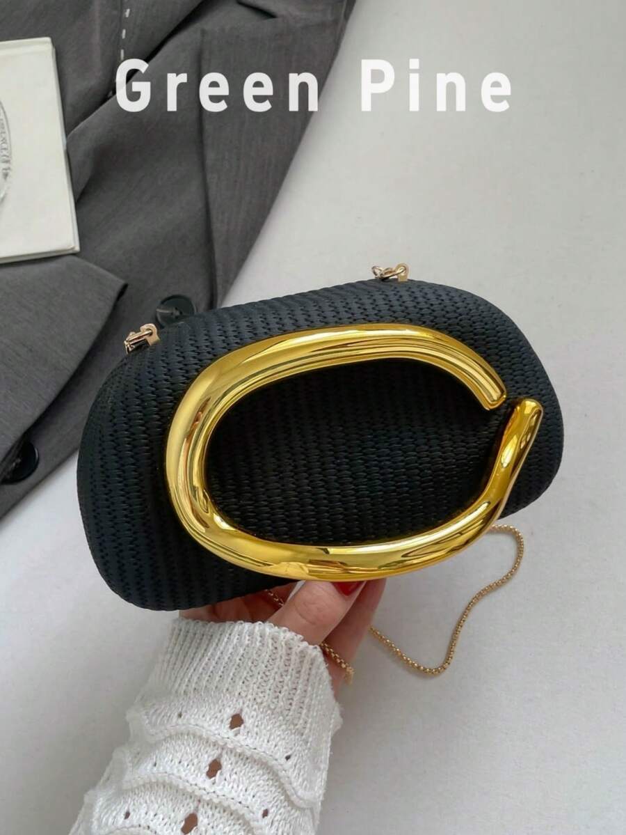 黑色PU皮革手拿包 - 情人节理想之选，舒适时尚，款式别致，个性化礼物之选，2025年必备单品，风格独特，适合各种场合，品质奢华，价格实惠