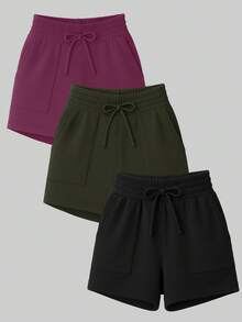 Preto, Verde Militar e Rosa Chiclete