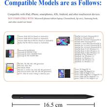 Uniwersalny rysik do systemu Android, iOS, Windows, kompatybilny z iPadem, Pencil Pro Mini do telefonu, kompatybilny z tabletem , rysik dotykowy, prezent dla matki, rodziny, przyjaciół, dzieci, na urodziny i święta - Wielokolorowe - Zobacz 7