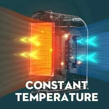 RAF 宿舍及家用取暖器，喇叭形取暖器，小型热风扇，桌面暖手宝，立式取暖器，办公桌面热风扇，情人节及圣诞节礼物折扣 - 日規A型插(100V) - 查看 5