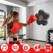 Máquina De Boxeo Karate Musical Bluetooth Inteligente Color - Negro - Ver 6