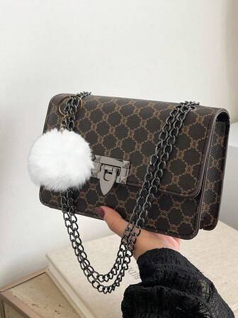 Fashionable Versatile High-Capacity Elegant Women's Shoulder Bag