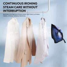 SOKANY 1600W 大功率蒸汽熨斗，电熨斗，衣物除皱神器，快速加热，5档温度设置，自由切换。190ml 大容量水箱，无需频繁加水，一次即可完成熨烫。适合家庭使用，也是商务人士的得力助手。