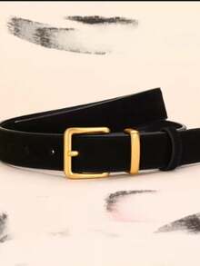 Cinto de Cintura Estilo Coreano em Veludo Suede para Mulheres, Cinturão de Cintura para Suéter, Blazer, Casaco