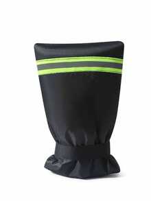 1pc Faucet Frost Protection Cover, Outdoor Winter Freeze Prevention Insulation Jacket - Black - View 5