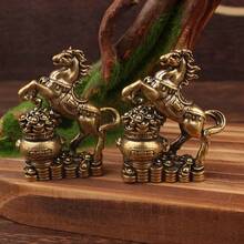 Horse Presses Money, Small Ornaments, Keep Money, Small Ornaments BFK1 - 金錢壓馬 - 查看 3