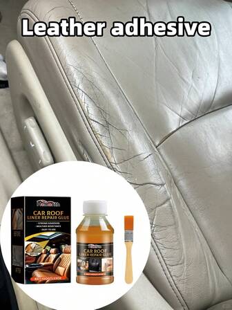 1pc 100g/Automotive Interior Leather Adhesive, Suitable For Cracked Leather Sofa, Leather Shoes, Designer Bags, Strong Fast-Drying High-Temperature Resistant Adhesive (Random Shipment Of New And Old Models)