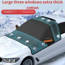 Cubierta magnética para parabrisas para todas las estaciones - Protección contra nieve, hielo y sol de alta resistencia para el parabrisas delantero - Multicolor - Ver 5