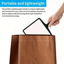 5X Magnifying Glass Handheld Magnifier, High Definition For Inspection, Jewelry, Electronics, Reading, Battery-Free - Ideal Mother's/Father's Day Gift - Black - View 9