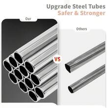 Parque infantil grande para bebés y niños pequeños, parque infantil, amplio parque de juegos para bebés en interiores y exteriores, parque infantil resistente y con malla suave y transpirable, centro de actividades para niños pequeños con base antideslizante. - Negro - Ver 5