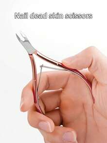 3pcs Stainless Steel Cuticle Nipper, Professional Nail Clipper, Cuticle Trimmer, Cuticle Nipper, Nail Care Tools, For Manicure, Pedicure Nail Supplies,Nail Tools,Nail Art Tools,Back To School,Nails,Nail Tools For Press On Nails - Gold - View 5