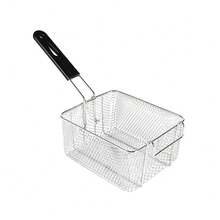 Chip Fryer Basket For Deep Frying Fits Most Commercial-Fryers Stainless Steel - Silver - View 9
