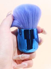 1pc Extra Large Face Powder Brush, Makeup Brush For Nail Powder, Blush Brush, Multi-Functional Makeup Brush, Soft Hair Beauty Tool Brush - Multicolor - View 4