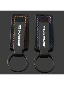 Car Emblem Keychain Metal Key Ring For Mercedes Benz AMG W240 W218 W219 W208 W209 W463 W46 W253 W292 W231 Auto Accessories - one-size - View 4