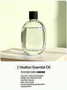 Difusor de aceites esenciales de montaje en pared/sobremesa - 5 modos de niebla con temporizador, 6 opciones de fragancia (incluido jazmín), luz LED de colores cambiantes, recargable por USB; adecuado para ambientadores de hogar, coche y hotel - multi-sabor - Ver 21