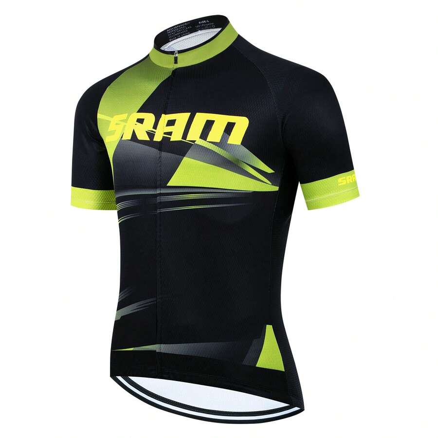 Cycling Jersey Shirt 100% Polyester Summer Cycling Wear Racing Sport Bicycle Shirt Pro Man MTB Bike Jersey