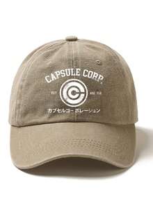 1 Mũ lưỡi trai bóng chày có logo Capsule Corp, Mũ chống nắng cổ điển, Unisex, Phụ kiện thời trang - Một kích thước phù hợp với tất cả - Xem 4