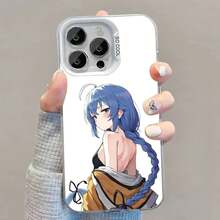 Phone Case Compatible With  16, 15, 14, 13, 12, 11, Pro, XS, Max, Plus, Mini, SE M-Mushoku Tensei Roxy White Candy Matte Shockproof Case, Case Compatible With  17 Pro Max Case,  17 Pro Case,  17 Case,  16 Pro Max Case - Z7 - View 8
