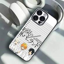 Funda de teléfono de La Tierra Prometida Neverland compatible con iPhone 16, 15, 14, 13, 12, 17 Pro Max, Plus y Mini. Funda suave y amigable con la piel, compatible con iPhone 17 Pro Max, 17 Pro e 17 - Z5 - Ver 13
