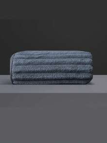1pc Classic Warm Fleece Bath Towel Set, 70*140cm Towel & 35*75cm Washcloth, Super Soft Absorbent Quick-Dry Fiber, Multiple Colors Available, Ideal For Swimming, Fitness, Outdoor, Bathing, Shower, Bathroom - Multicolor - View 12