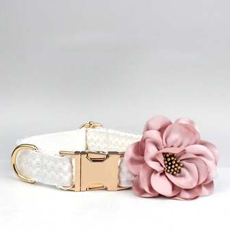 2条装可调节蕾丝狗项圈，带快拆扣，柔软耐用，多种尺寸可选，节日宠物配饰，狗项圈，安全宠物身份识别，时尚宠物配饰