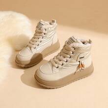 2025 Winter New Thick-Soled Fleece-Lined Warm Snow Boots For Women, Thickened Women's Shoes, Women's Shoes - 卡其 - 查看 2