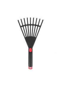 园艺除草工具，塑料除草耙，适用于清理花园、草坪、露台和庭院中的落叶、苔藓 - 彩色 - 查看 4