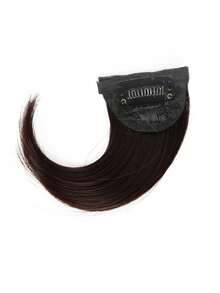 4英寸短发片夹式接发增加发量蓬松隐形发夹假发合成发短直发片适用于稀疏头发 - 彩色 - 查看 13