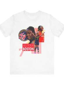 Aliyah Boston Fan Tee - Indiana Fever Fans, Womens Basketball, Boston Fans, WNBA - 白色 - 查看 1