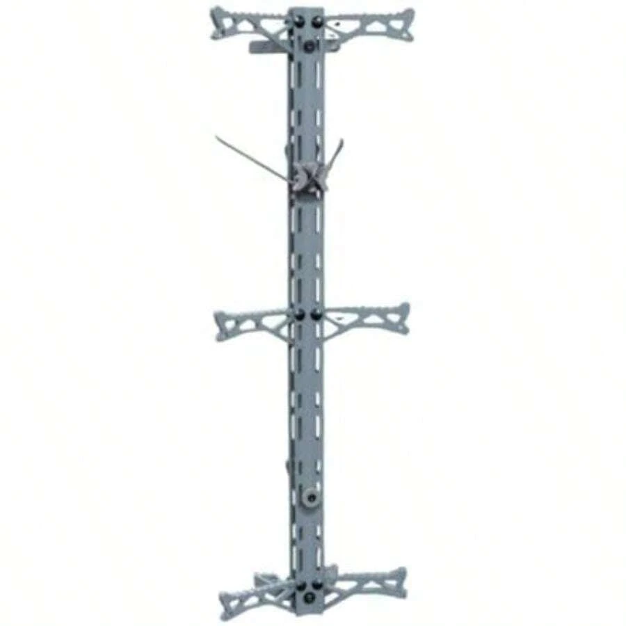 Hawk Helium - Varillas de Escalada de Aluminio Ligeras de 30 Pulgadas con escalones Plegables y Ranuras para agarrar Botas (1 Paquete/3 Unidades)(1 paquete) - Multicolor - Ver 1