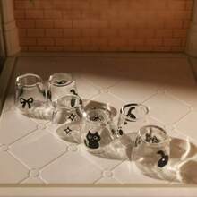 Mini Realistic Doll House, Miniature Cherry Tulip Glass Cup Dollhouse Decor Toy - Multicolor - View 5