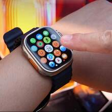 2片装钢化玻璃膜，兼容 Watch Ultra 2/3 49mm，附带对位工具，适用于Watch Ultra 49mm，安装简便，是日常、办公、居家使用的理想屏幕保护膜。防水、防震、防摔、防刮花，是手表屏幕保护的必备之选。 - 無色 - 查看 7