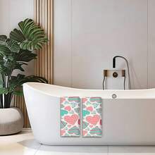 2/4 Piezas Juego, Paños de Cocina, Toallas de Microfibra Modernas Súper Absorbentes con Estampado de Corazón, Toallas de Té para Cocinar y Hornear, Paños de Limpieza, Toallas de Mano, Toallas de Té, Ultra Suaves y Altamente Absorbentes, Decoración de Cocina, Regalos para Vecinos, Regalos para Mamá, Regalos de Cumpleaños, Regalos de Inauguración de Casa para Amigos, Artículos Esenciales de Cocina, Necesidades Diarias