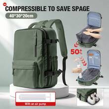 Simple Unisex Large Capacity Travel Vacuum Compression Backpack Shoulder Bag, Multifunctional Vacuum Compression Storage Bag,Y2k - Multicolor - View 12