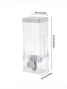 No Drill Wall-Mounted Soap Dispenser, Seamless Adhesive, Hotel/Kitchen, Large Capacity Handwash Liquid Holder - Multicolor - View 13