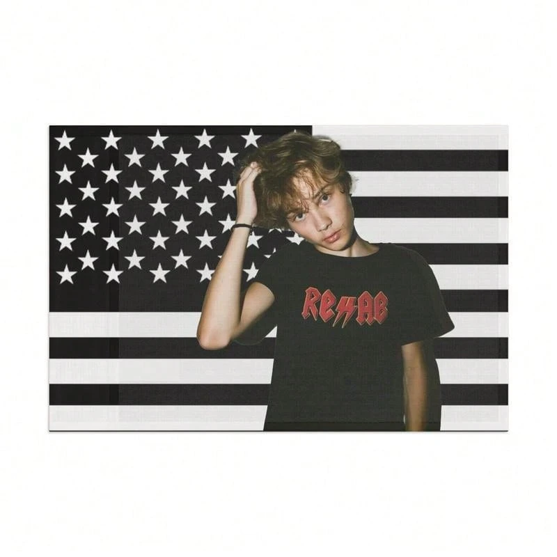 NETTSPEND FLAG Flag/Tapestry-<Wbr>Wall Decor-Fan Small 40in*60in Tapestry Solid Color Decorative Home Textile - 主圖樣式 - 查看 1