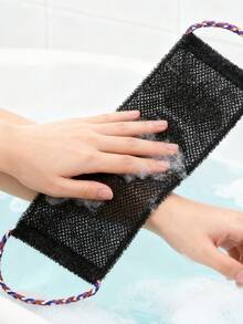 Mesh Exfoliating Back Long Net Bath Scrub Towel Set,Bath Net, Soap Storage Net,Double-Sided For Gentle,Rough Exfoliation, Effective Body Scrub, Back Scrubber For Shower Use,Premium Mesh Material, Convenient Strap Towel Design, Body Sponge For Smooth Skin,Great For Daily Use,Suitable For Home, Travel, Campus, Men, Women, Holiday Gifts, New Year Gifts, Small Party Gift Exchanges