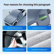 4-säsongers universellt vindrute- och huvskydd - Omfattande skydd mot frost, snö och is för ditt fordon på vintern